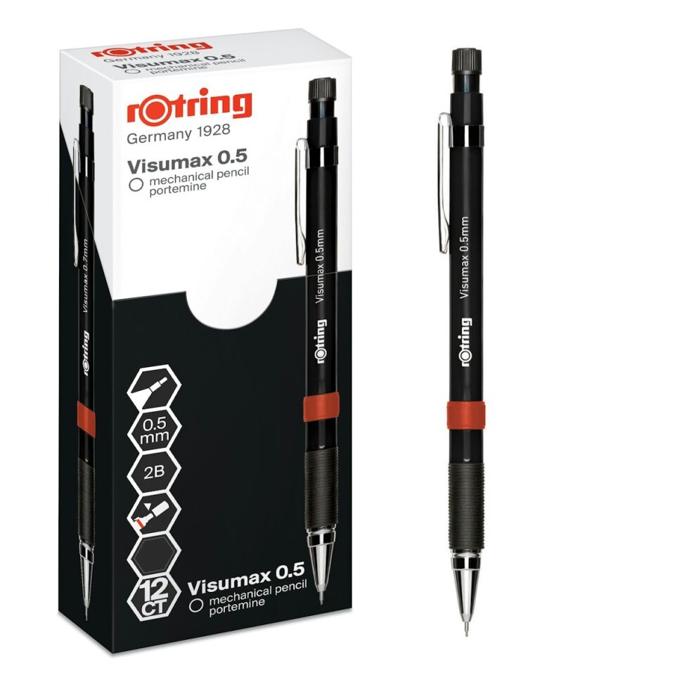 Rotring Visumax Versatil Kalem Siyah 0.7 Mm