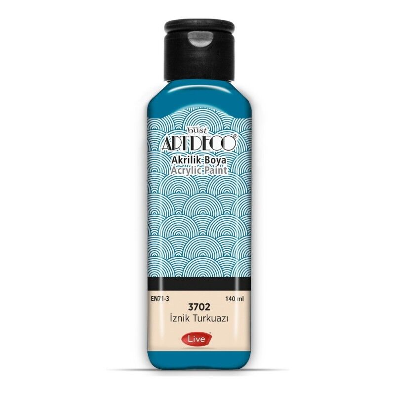 Artdeco Akrilik Boya 140 Ml İznik Turkuazı 3702