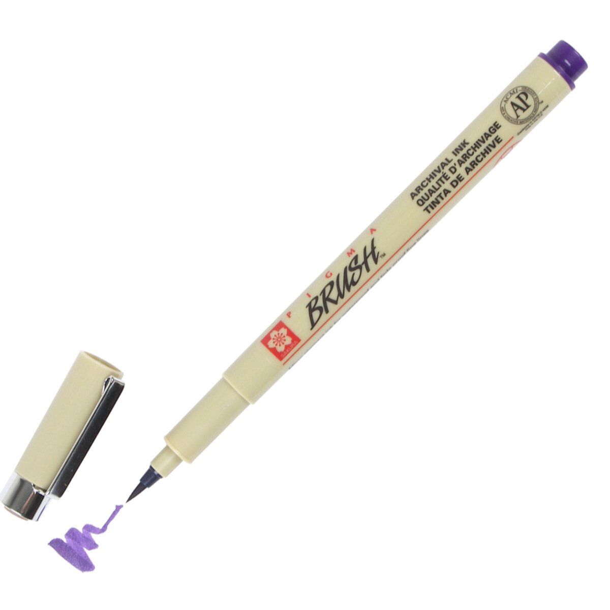 Sakura Pigma Brush 24 Purple