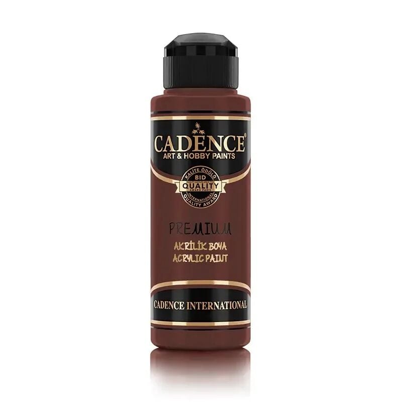 Cadence Premium Akrilik Boya 7590 Kızıl Kahve 120 Ml