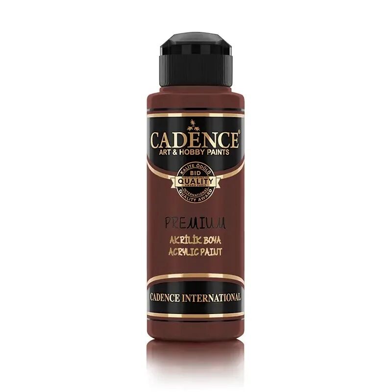 Cadence Premium Akrilik Boya 7590 Kızıl Kahve 120 Ml