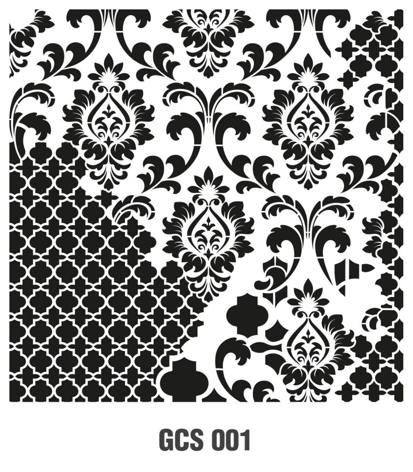 Cadence Grunge Stencil Gcs-01 45X45