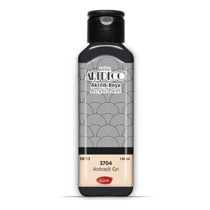 Artdeco Akrilik Boya 140 Ml Antrasit Gri 3704