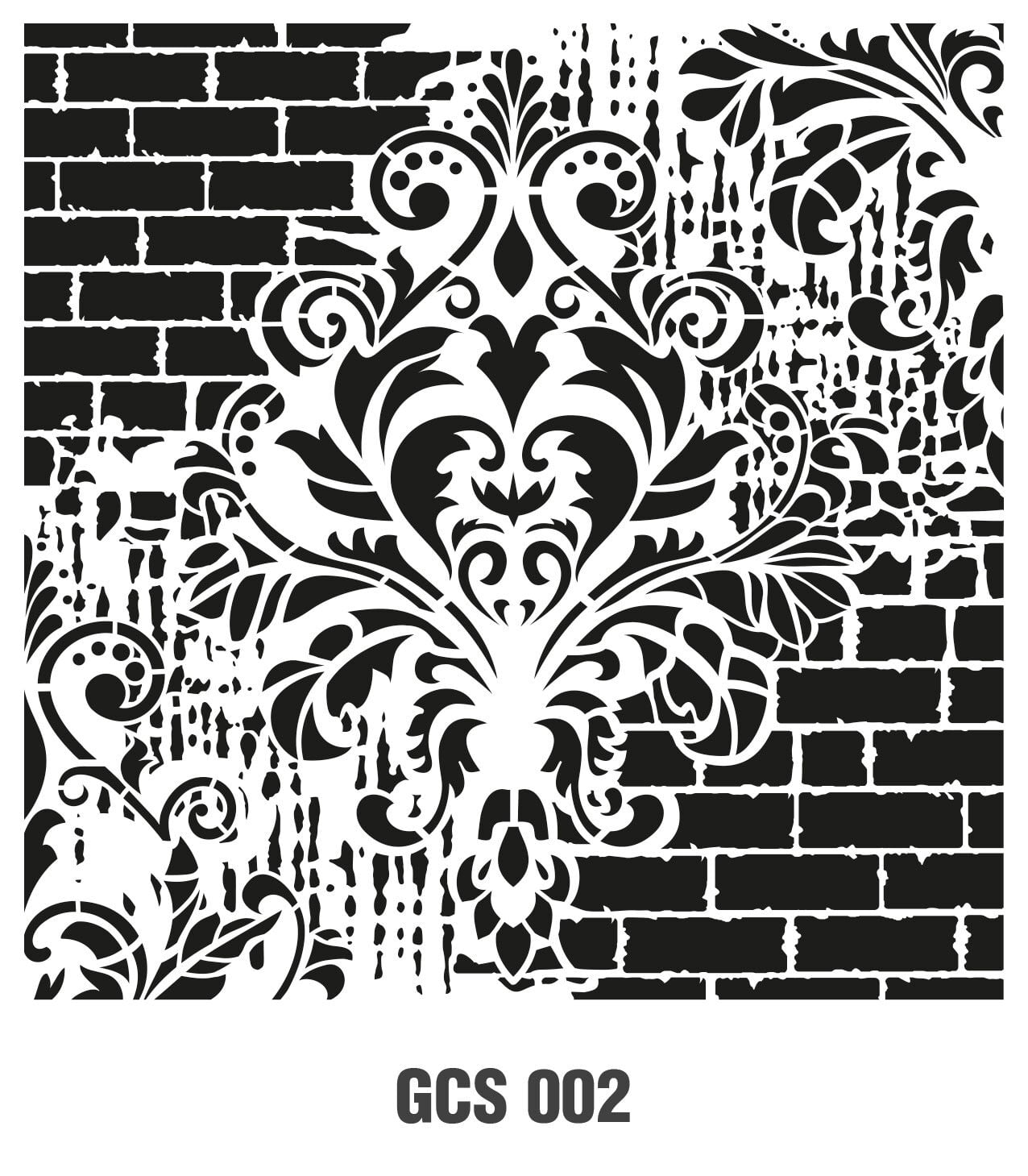 Cadence Grunge Stencil Gcs-02 45X45