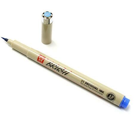 Sakura Pigma Brush 36 Blue