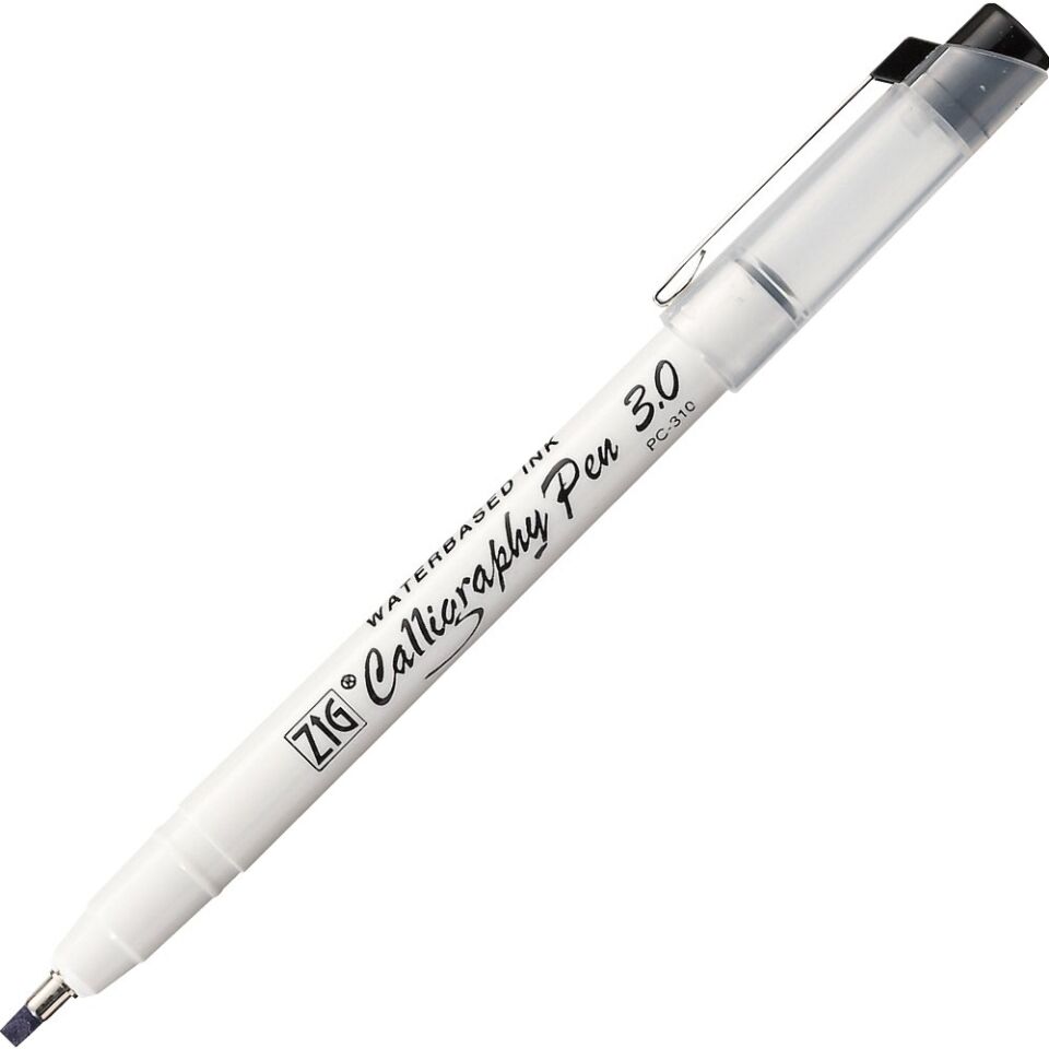 Zig Kaligrafi Kalemi 3.0 Mm Pc-310 Siyah