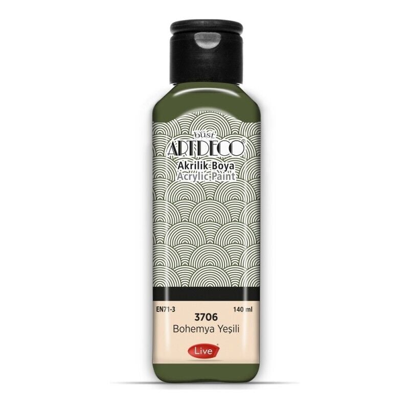 Artdeco Akrilik Boya 140 Ml Bohemya Yeşili 3706