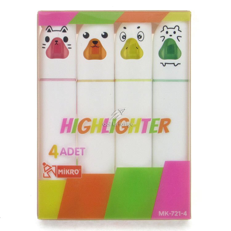 Mikro Mk-721-4 Fosforlu Kalem