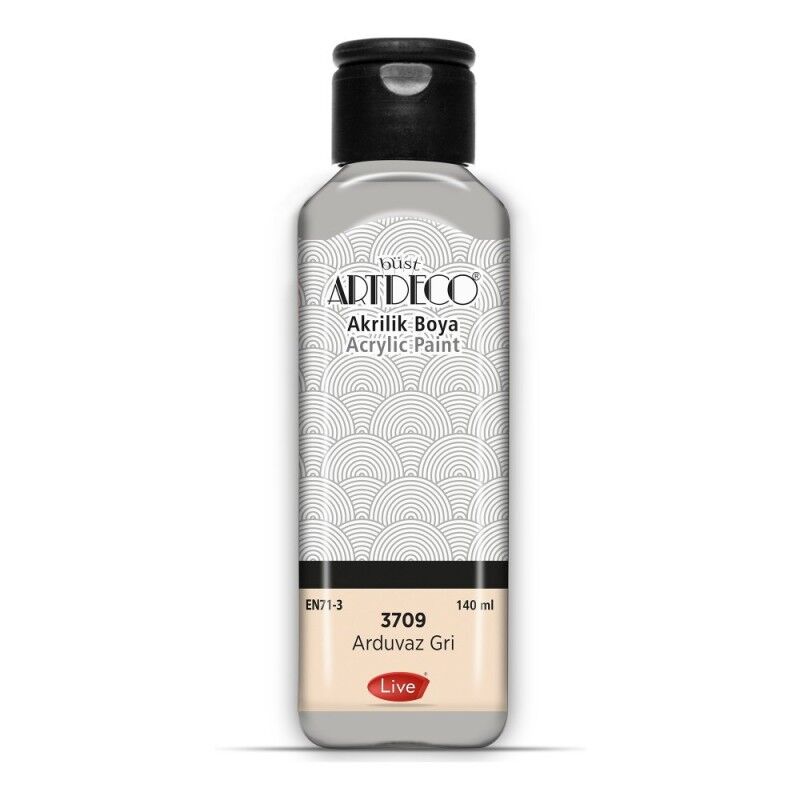 Artdeco Akrilik Boya 140 Ml Arduvaz Gri 3709