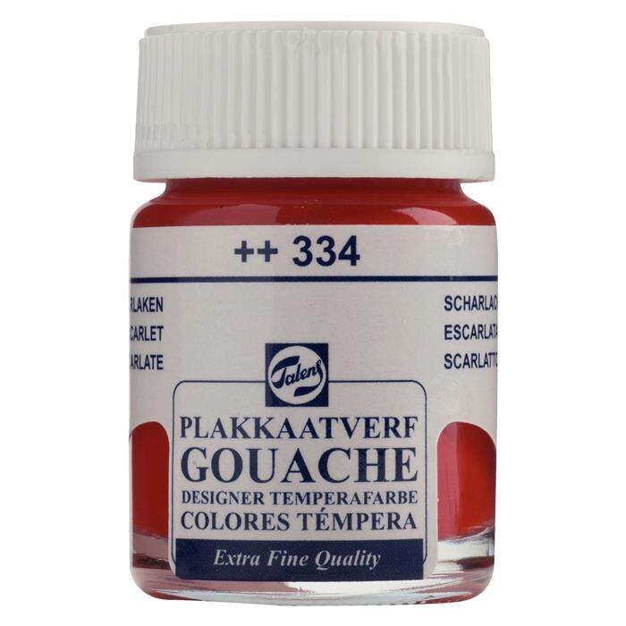Talens Gouache Jar 16 Ml Scarlet