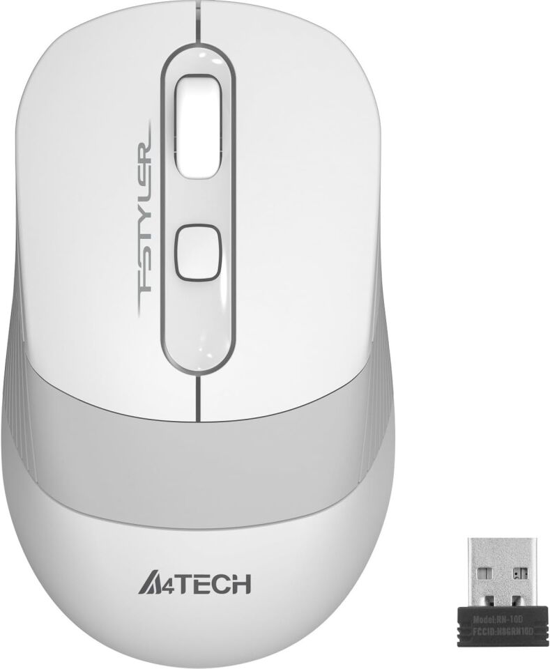A4 Tech Fg10 Beyaz Nano Kablosuz Optik 2000 Dpı Mouse