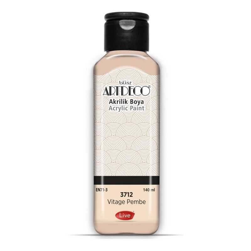 Artdeco Akrilik Boya 140 Ml Vintage Pembe 3712