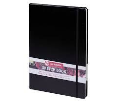 Talens Art Creation Eskiz Defteri 140 Gr 21x29,7 Cm Siyah A4