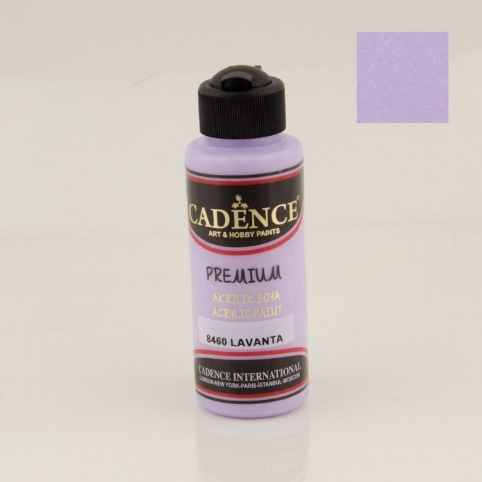 Cadence Premium Akrilik Boya 8460 Lavanta 120 Ml