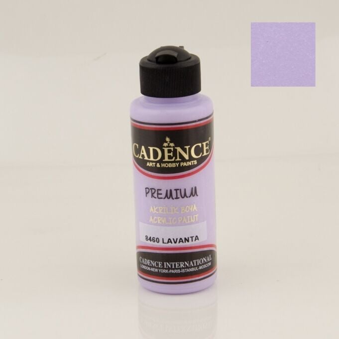 Cadence Premium Akrilik Boya 8460 Lavanta 120 Ml