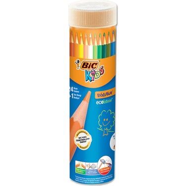 Bic Evolution Kuru Boya Kalemi 24+1 Li Metal Tüp