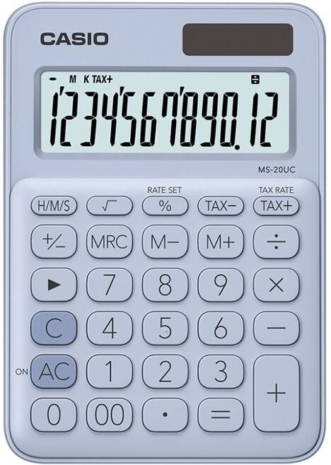 Casio Hesap Makinesi Masaüstü Ms-20Uc-Lb 12 Hane