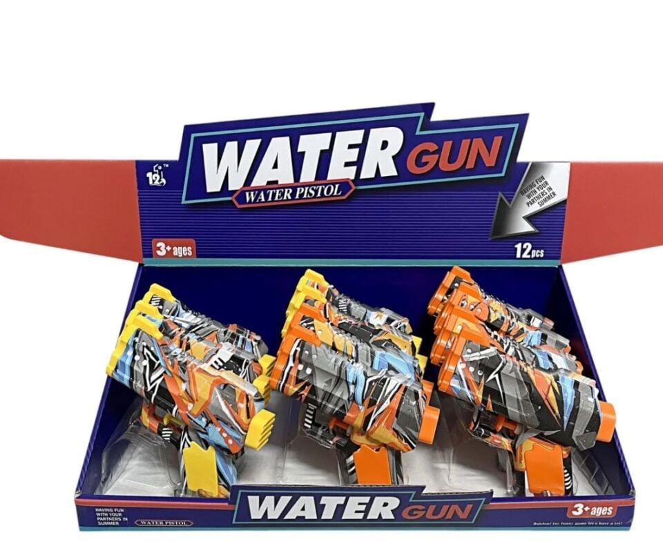 Su Tabancası Kamuflaj Desenli