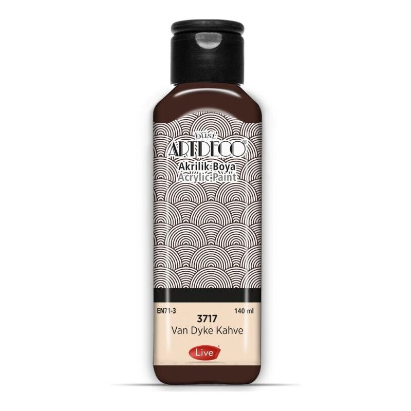 Artdeco Akrilik Boya 140 Ml Van Dyke Kahve 3717
