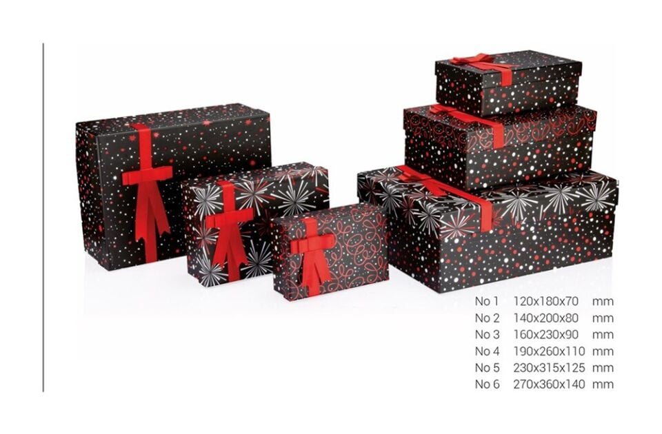 Gıpta Festive Dikdörtgen Kutu No 4