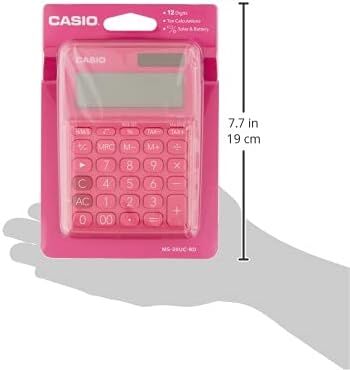 Casio Hesap Makinesi Masaüstü Ms-20Uc-Rd 12 Hane