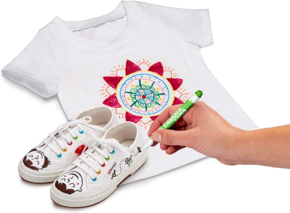 Carioca Keçeli Kumaş Boya Kalemi Fıne 10 Lu