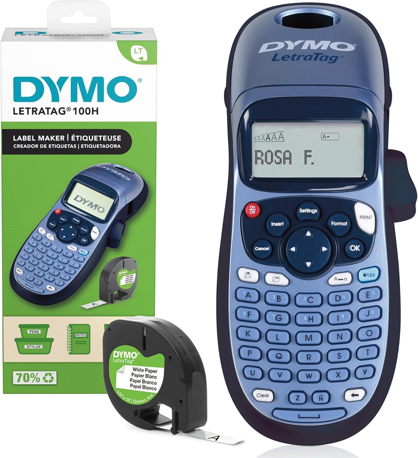 Dymo Letratag Elde Taşınır Etiketleme Makinesi - 12 Mm