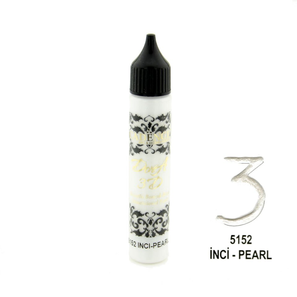 Cadence 3D Dora Boncuk Boya 5152 İnci 25 Ml