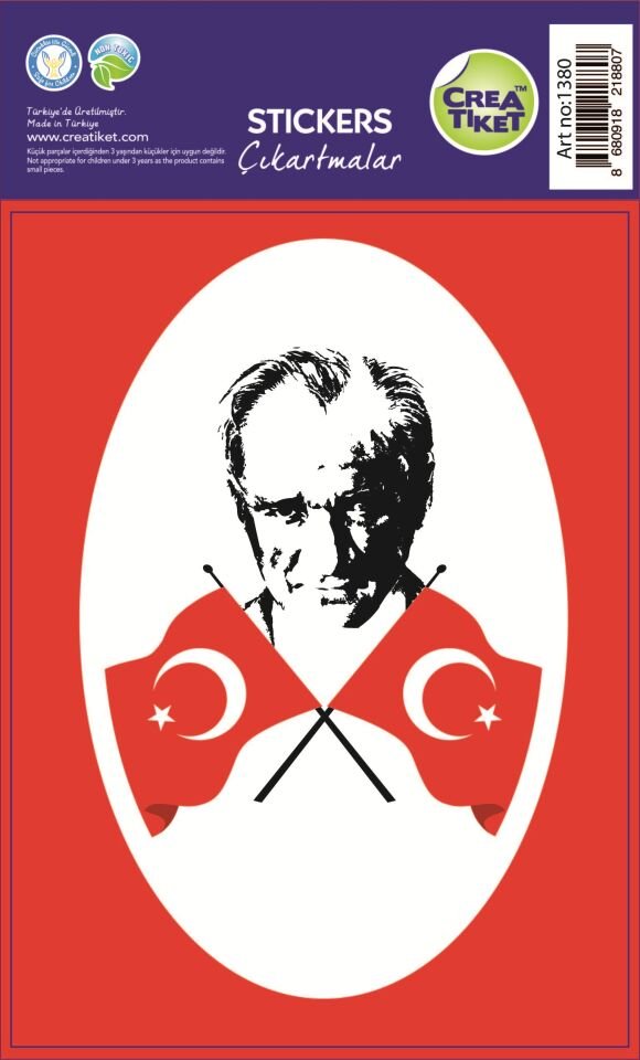 Crea Etiket Ata Bayrak