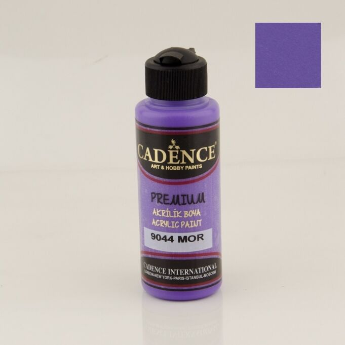 Cadence Premium Akrilik Boya 9044 Mor 120 Ml