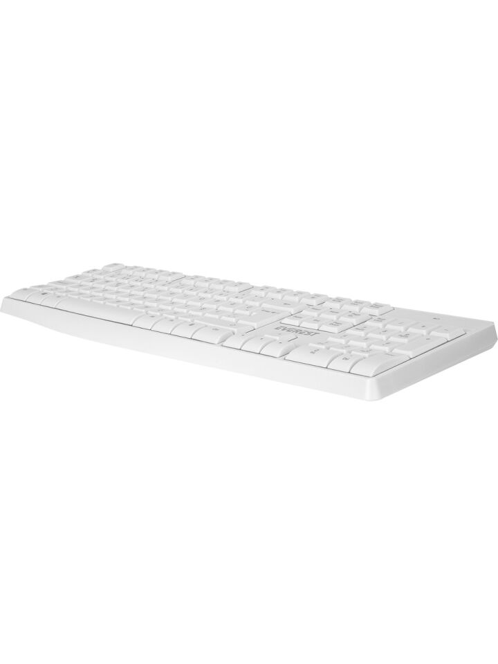 Everest KM-7500 Beyaz Kablosuz Q Multimedia Klavye+ Mouse Set