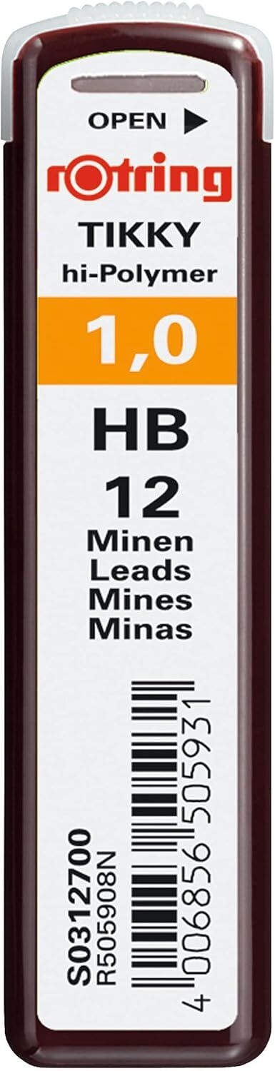 Rotring Hi-Polymer Kurşun Kalem Ucu 0.9 Mm Hb
