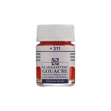 Talens Gouache Jar 16 Ml Vermillion