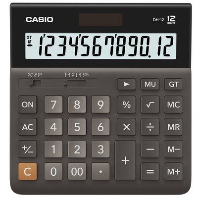 Casio Hesap Makinesi Masaüstü Dh-12 12 Hane