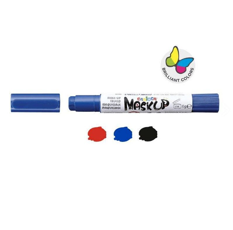 Carioca Yüz Boyası 6 Gr 3 Renk Carnıval