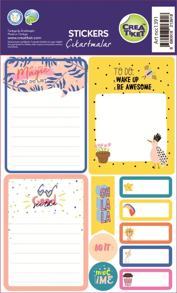 Crea Etiket Planlayıcı Etiket- Magıc