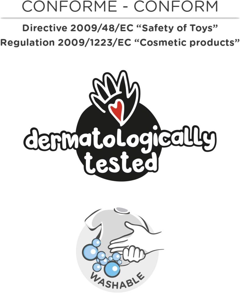 Carioca Yüz Boyası 6 Gr 6 Renk