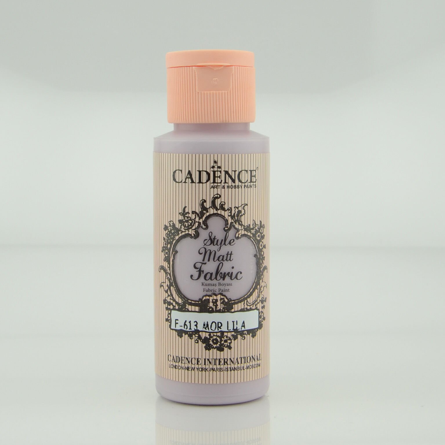 Cadence Style Matt Kumaş Boya F-613 Mor Lila 59 Ml