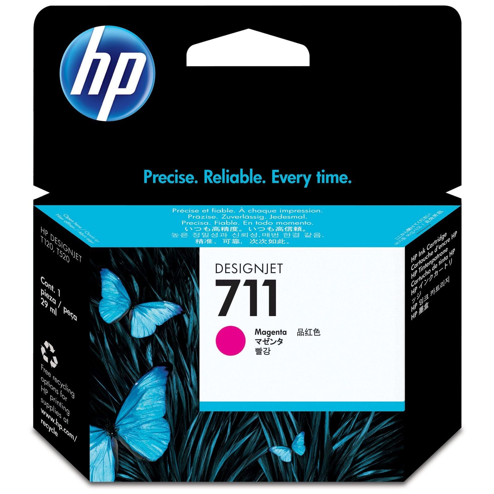 Hp 711 Kırmızı Plotter Kartuşu