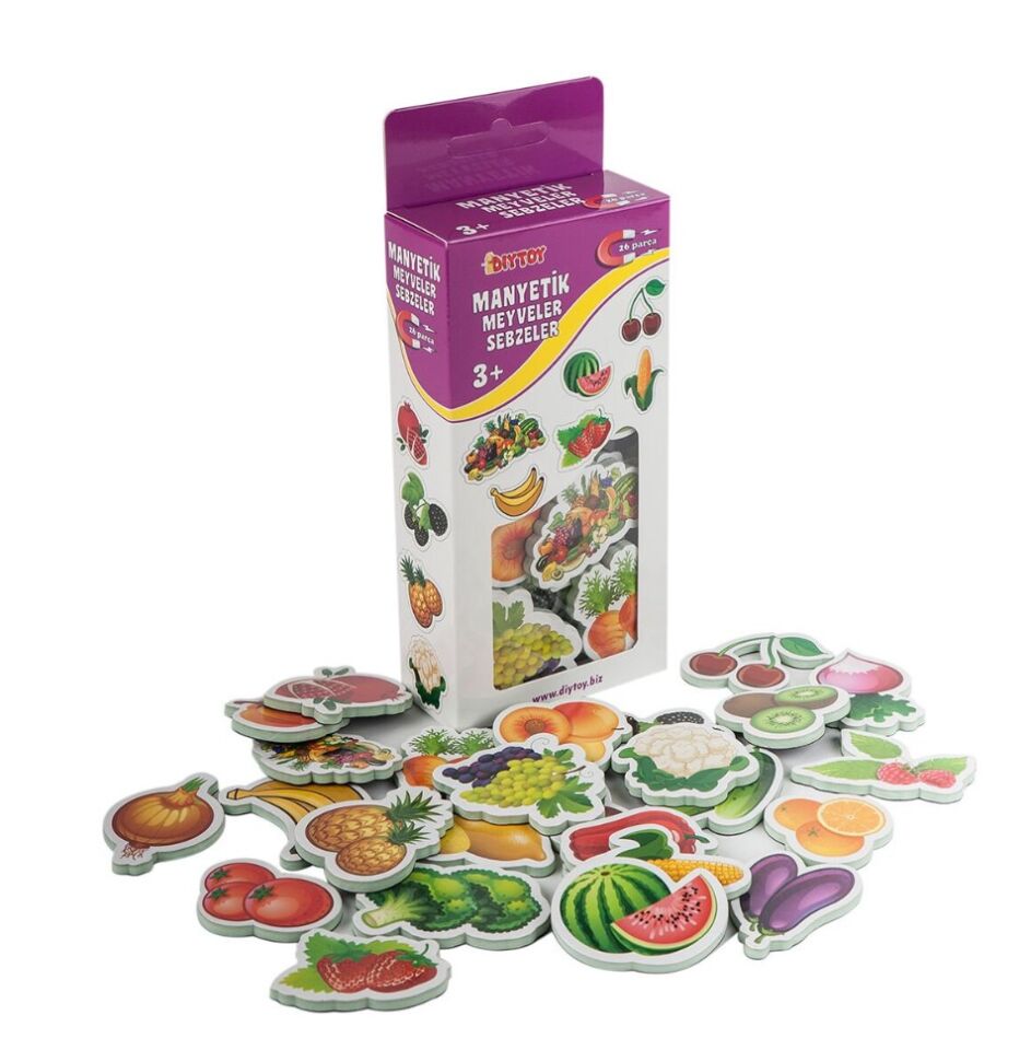 Diytoy Eğitici Manyetik Meyve Sebzeler