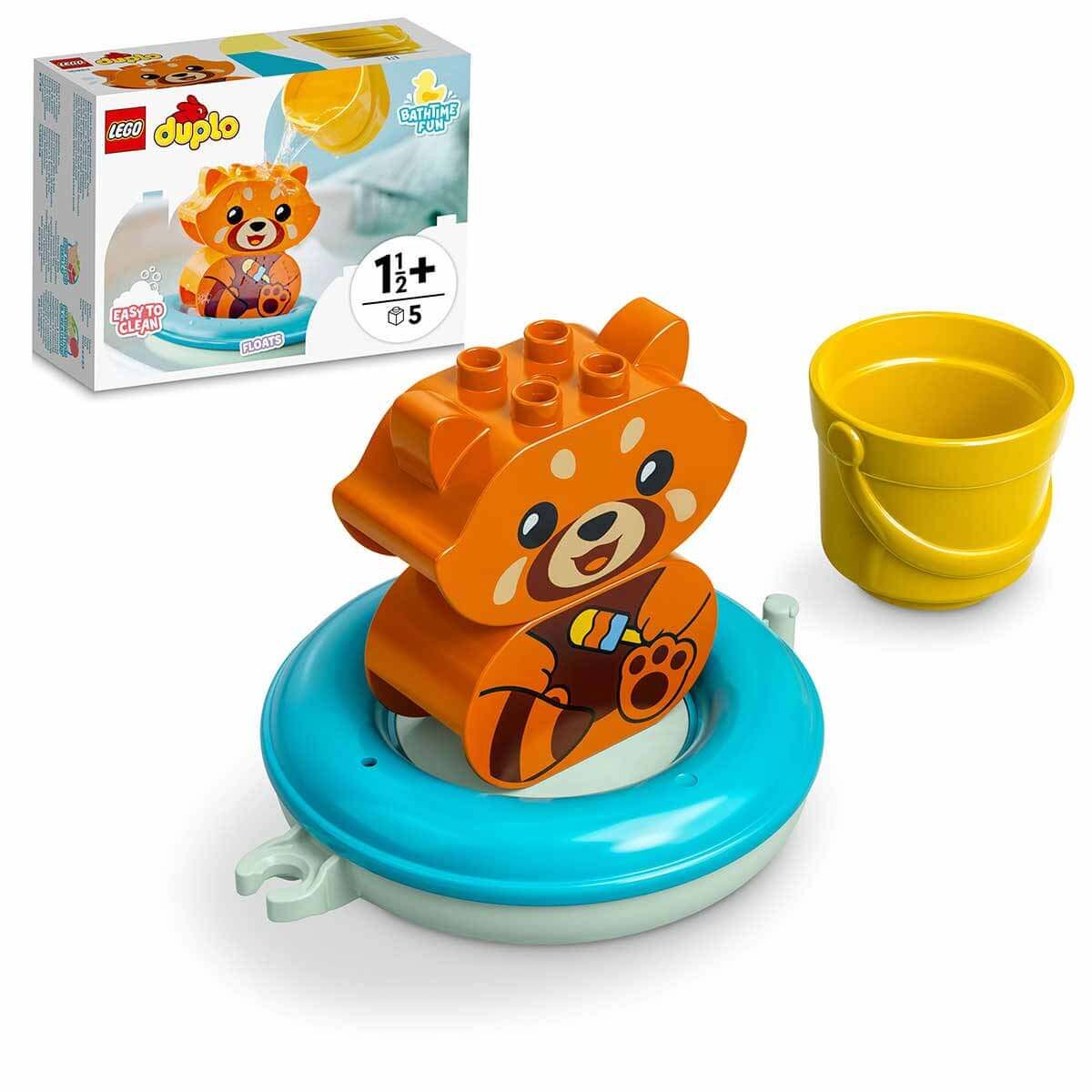 Lego Duplo Bath Time Fun  Floating Red Panda 