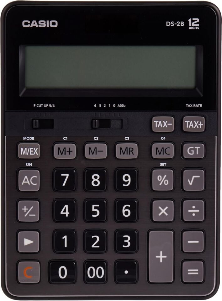 Casio Hesap Makinesi Masaüstü Ds-2B 12 Hane