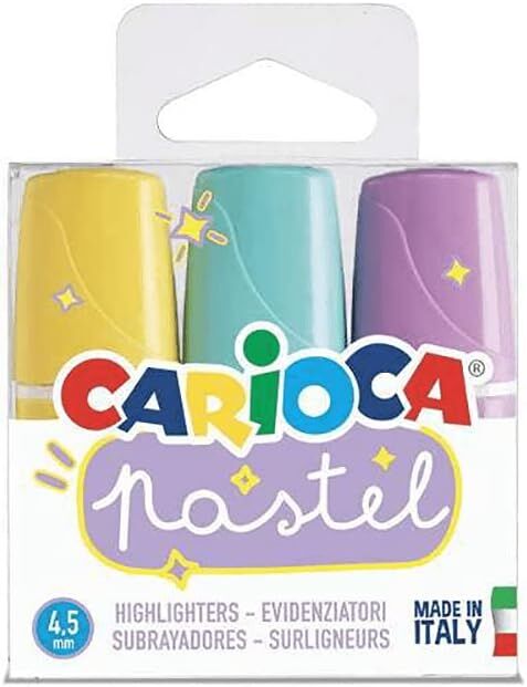 Carioca Pastel Mini İşaretleme Kalemi 3 Lü