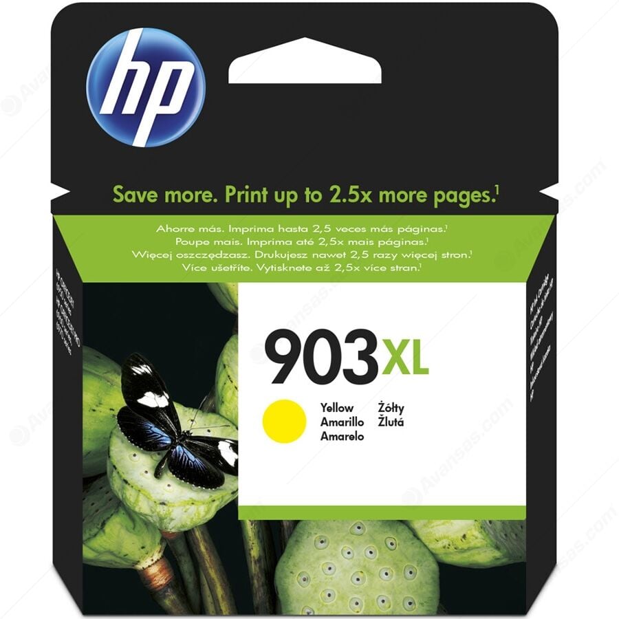 Hp 903Xl Sarı Yüksek Kapasiteli Kartuş