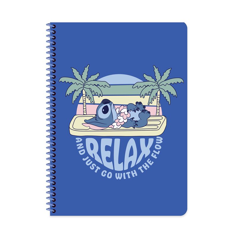 Keskin Lilo&Stitch A4 80 Yaprak Çizgili Spiralli Karton Kapak Defter