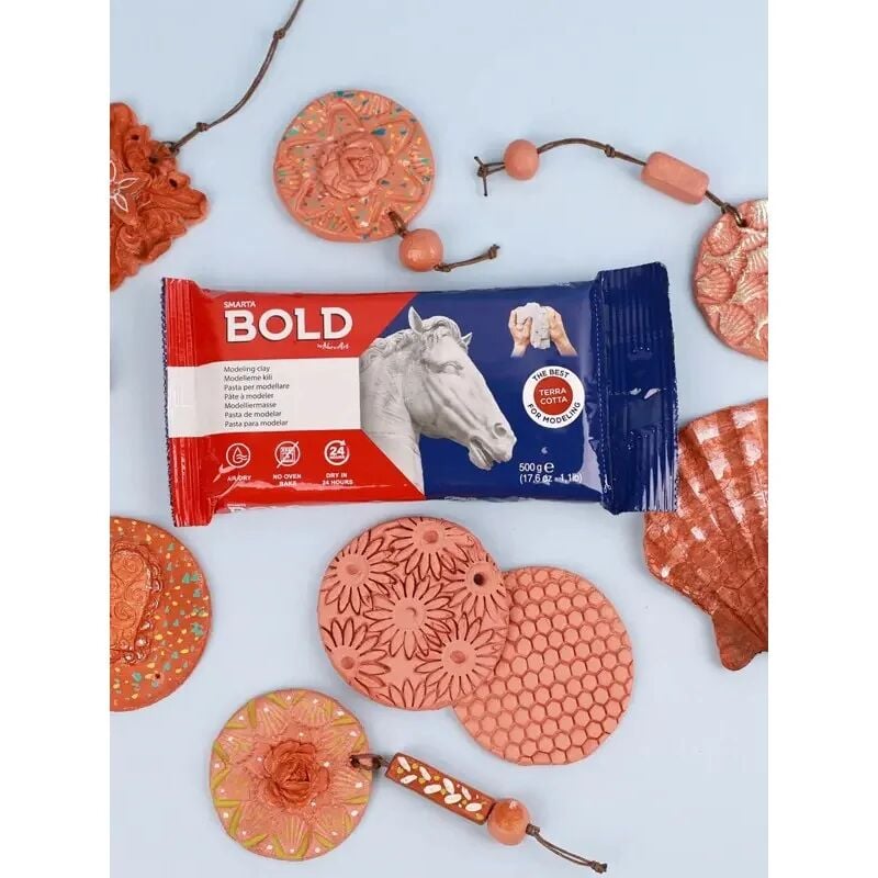 Nureart Smarta Bold Toprak Rengi 500 G Seramik Kili