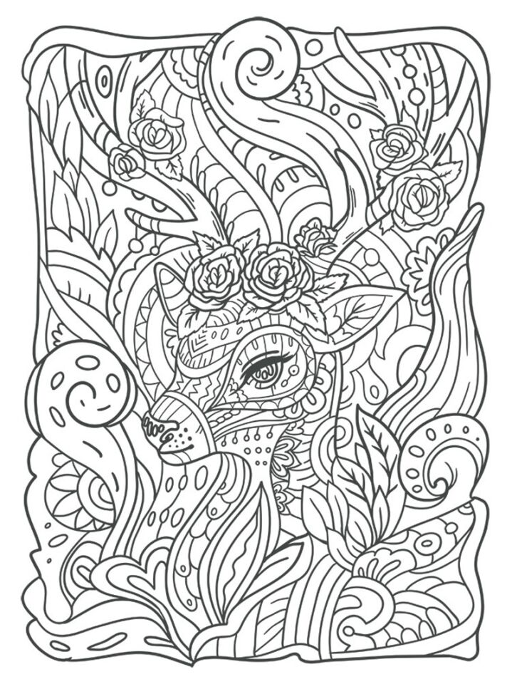 Artdeco Desenli Tuvaller Tabiat 30x40 Cm Geyik Yavrusu