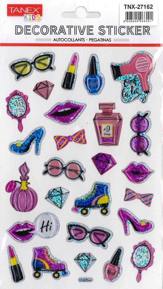 Tanex Tnx-27162 Puffy Süslü Aksesuarlar Serisi