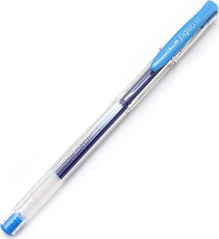Uniball Sıgno Fine 0.7 Jel Kalem Açık Mavi