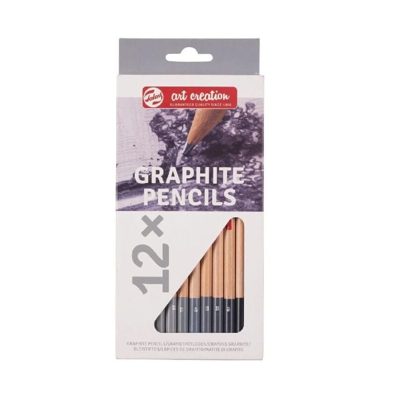 Talens Tac Graphite Pencils Set 12 Li